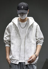 Grey Vintage Ash Boxy Hoodie