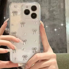 Coquette Glitter iPhone Case