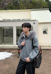 Style Hooded Thick Warm Winter Jacket