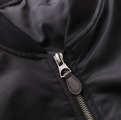 Black Classic Bomber Jacket