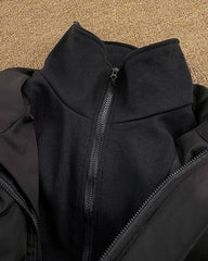 Black Classic Padded Winter Jacket