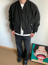 Black Collarless Utility Jacket