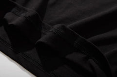 Black Sketch Heart Print T-Shirt