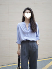 Blue Loose Shirt