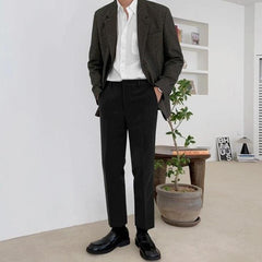 Business Casual Trousers With Tailored Fit