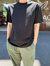 Cartoon Print Short Sleeve Loose T-Shirt