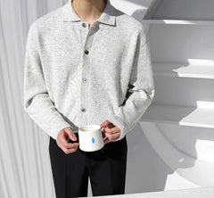 Casual Knit Cardigan Sweater
