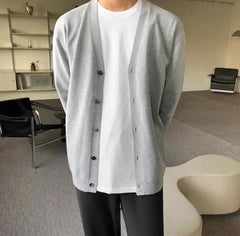 Casual Knit Cardigan Sweater