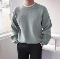 Casual Knit Pullover Sweater