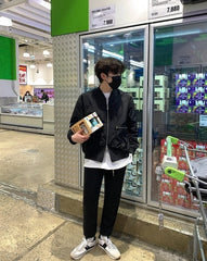Casual Korean Style Bomber Jacket