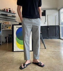 Casual Linen Wideleg Pants
