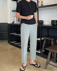 Casual Linen Wideleg Pants