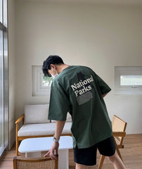 Casual Loose Letter Print T-Shirt