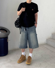 Relaxed Crew Neck Short Sleeve T Shirt