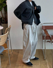Casual Loose Fit Cardigan Jacket