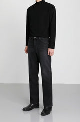 Casual Loose Fit Denim Pants