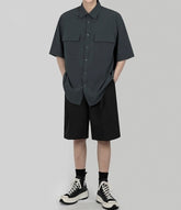 Casual Loose Short Sleeve Shirt