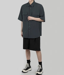 Casual Loose Short Sleeve Shirt