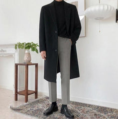 Casual Tailored Trousers With Draped Effect