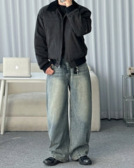 Classic Casual Short Collar Jacket For Everyday Style