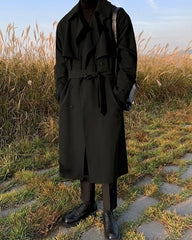 Classic Casual Single Breasted Trench Coat