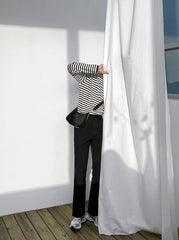 Classic Flare Casual Trousers