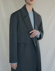 Classic Mid Length Casual Trench Coat