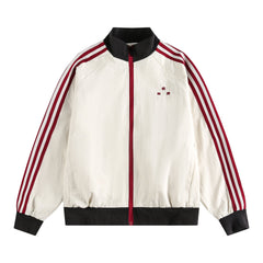 Club Style Patchwork Track Jacket