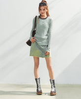 Colorblock Striped Knit Sweater Top