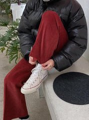 Corduroy Relaxed Fit Casual Trousers