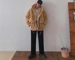 Cozy Fleece Jacket Trendy Warm Outerwear