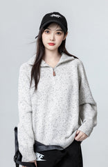 Cozy High Neck Knit Sweater