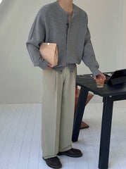 Cozy Knit Sweater Casual Commuter Style