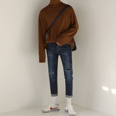 Cozy Knit Turtleneck Sweater Winter Essential