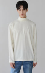 Cozy Turtleneck Long Sleeve Casual Top