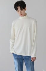 Cozy Turtleneck Long Sleeve Casual Top