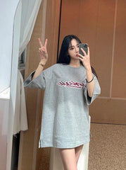 Embroidered Crewneck Tee