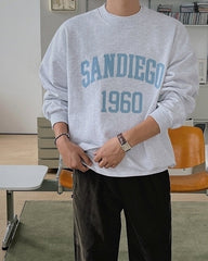Embroidered Pullover Sweatshirt