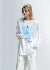 Floral Print Sun Protection Blouse