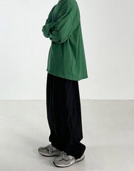 Graffiti Design Loose Fit Sweatshirt