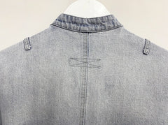 Grey Faded Panelled Jacket