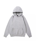 Grey Shoulder Stars Hoodie