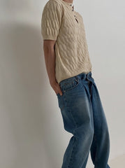 Knit Tee Lightweight Summer Design