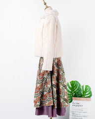 Beige Fur Jacket
