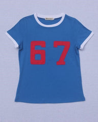 Blue 67 Blue Short Sleeve T-Shirt