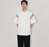 Ice Silk Loose Short Sleeve Shirt