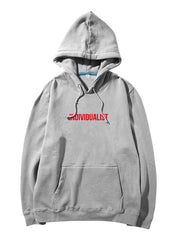 Grey Individualist Hoodie