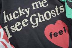 Black Lucky Me I See Ghosts Hoodie