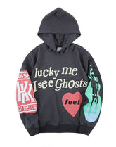 Black Lucky Me I See Ghosts Hoodie