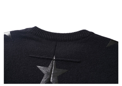 Black Stars And Stripes Sweatshirt
